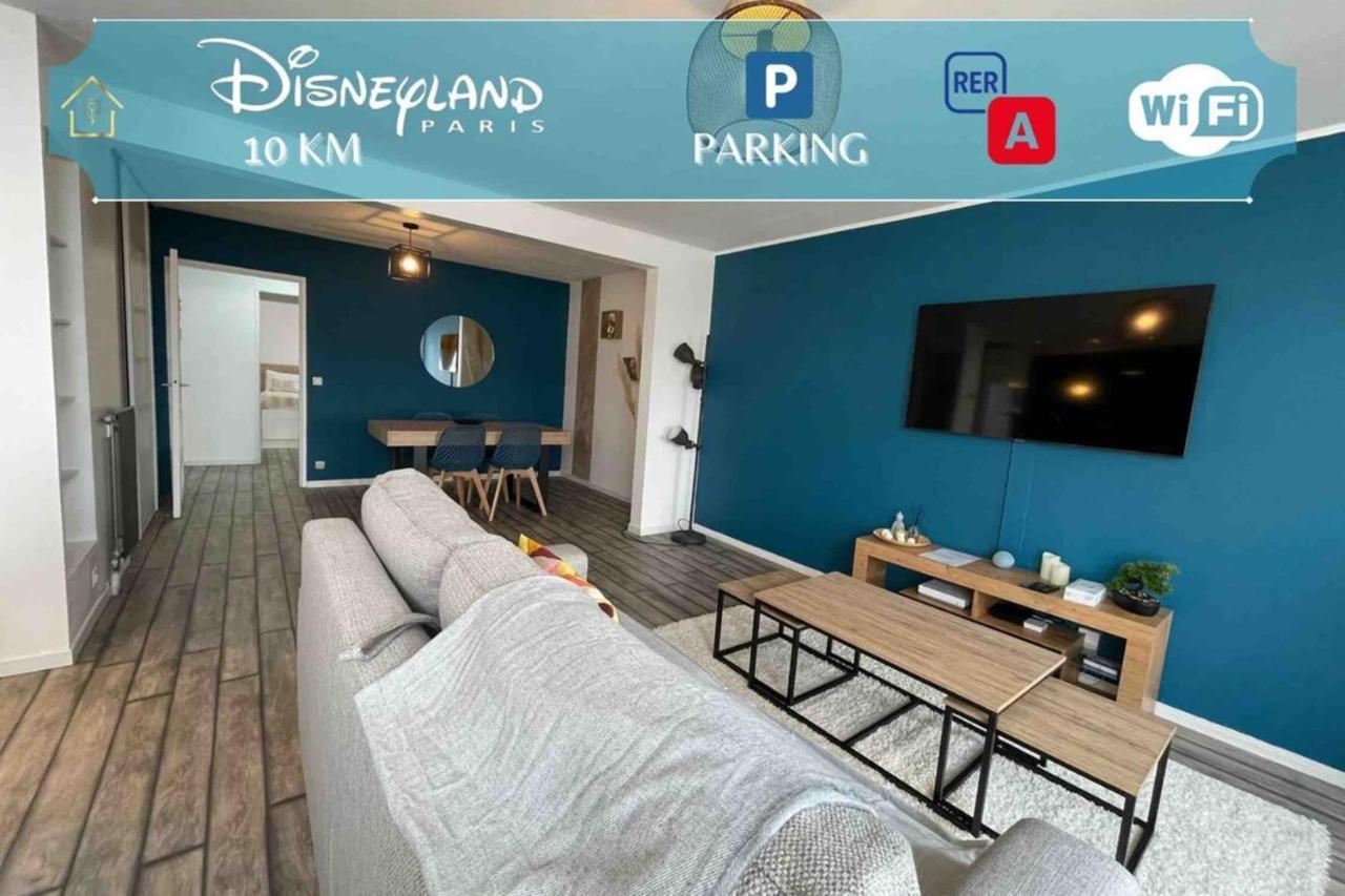 Next To Disney Appart' Le Reve Bleu Torcy  Luaran gambar